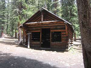 La Garita Wheeler Shelter.