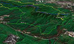 Boardstand Map at 1:24,000 scale.