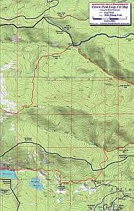 Comanche Crown Center Map at 1:24,000 scale.