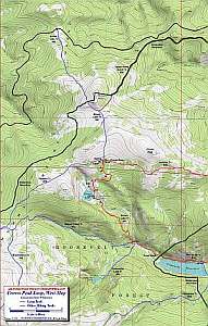 Comanche Crown West Map at 1:24,000 scale.