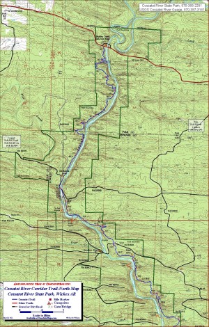 Cossatot North map at 1:24,000 scale.