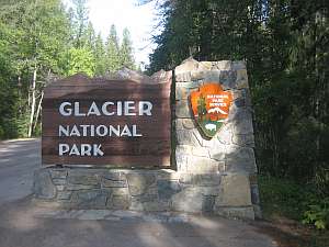 Glacier Sign