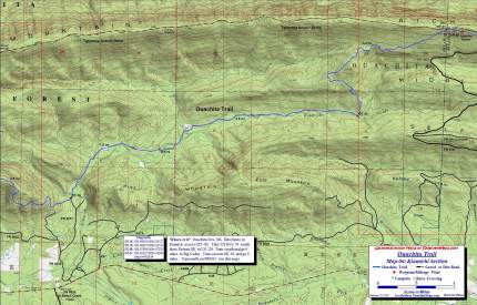 Ouachita Trail Map 06 Kiamichi.