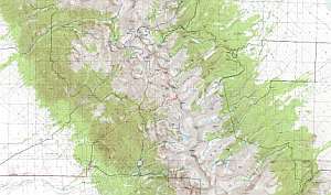 Sangre-De-Cristo Crestone Area Map at 1:24,000 scale.