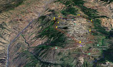 Seven Devils GGoogle Earth (GE) Overview.