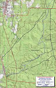 Trail-Between-Lakes 04 topographic trail map at 1:24,000 scale